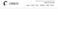 Desktop Screenshot of ciise.pl